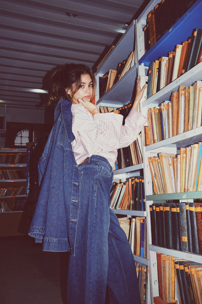 Striped Essential Shirt (Pink)