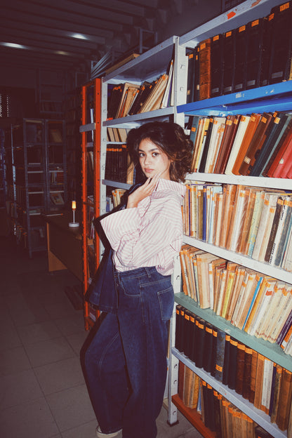 Striped Essential Shirt (Pink)