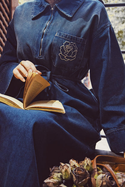 CS Denim Dress (Dirty Wash)