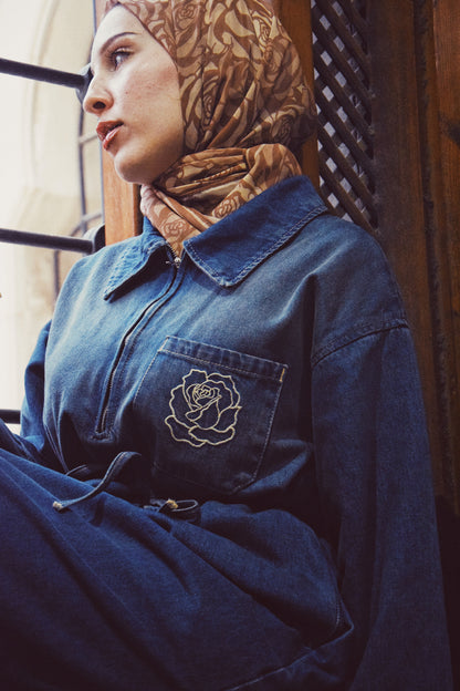 CS Denim Dress (Dirty Wash)