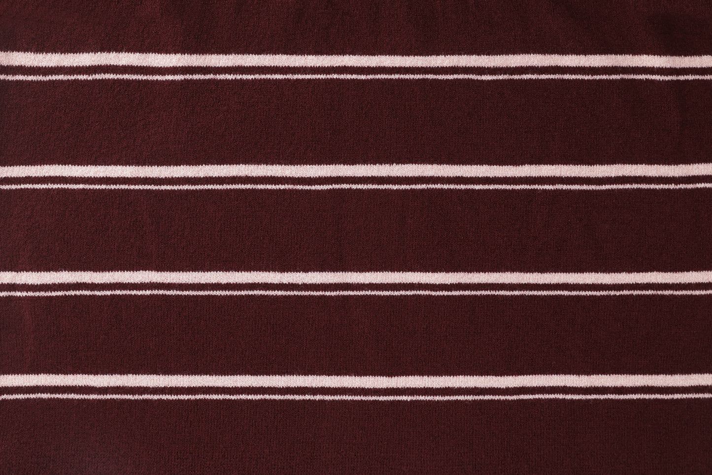 The Soft Stripes Sweatshirt (Burgundy X pink)