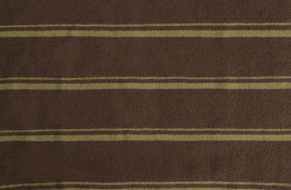 The Soft Stripes Sweatshirt (Brown X Green)