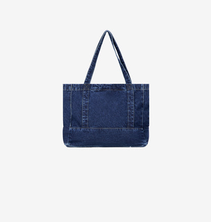 Daily Denim Tote (Dark Wash)
