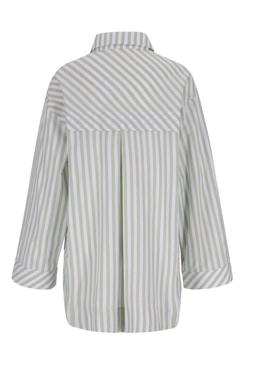 Striped Essential Shirt (Green)