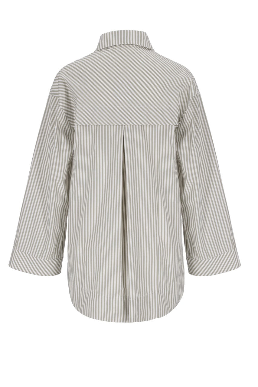 Striped Essential Shirt (Green)