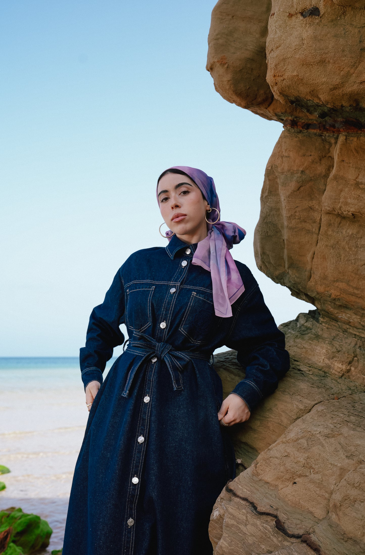 CS Signature Denim Dress