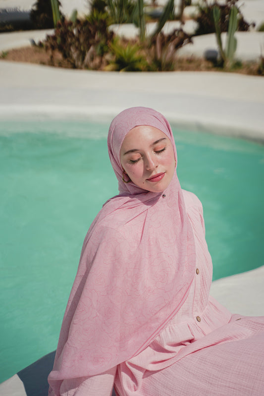 Blush Pink Scarf