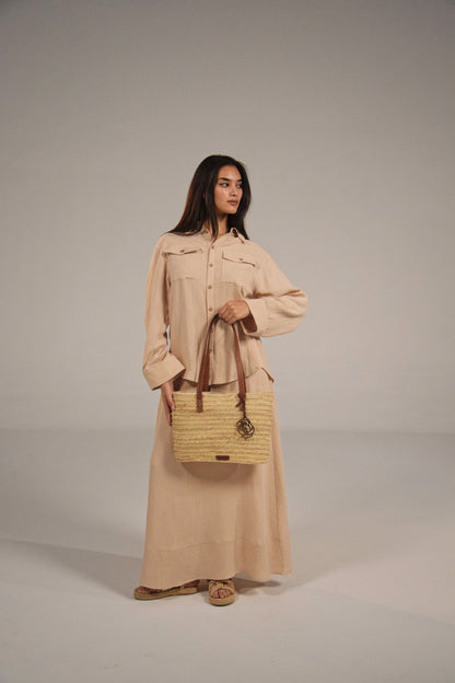 The Signature Square Basket Bag