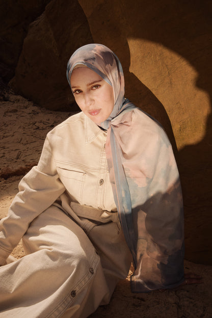 CS Signature Ivory Denim Dress