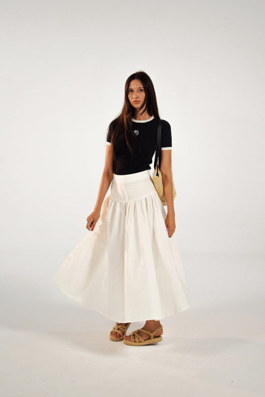 White Maxi Skirt