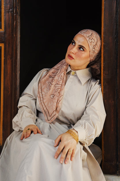 Abyat Scarf (Beige)