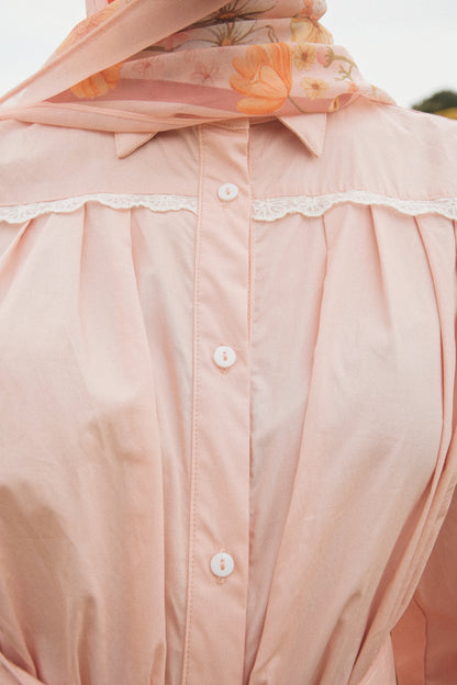Robe Pétale Dentelle