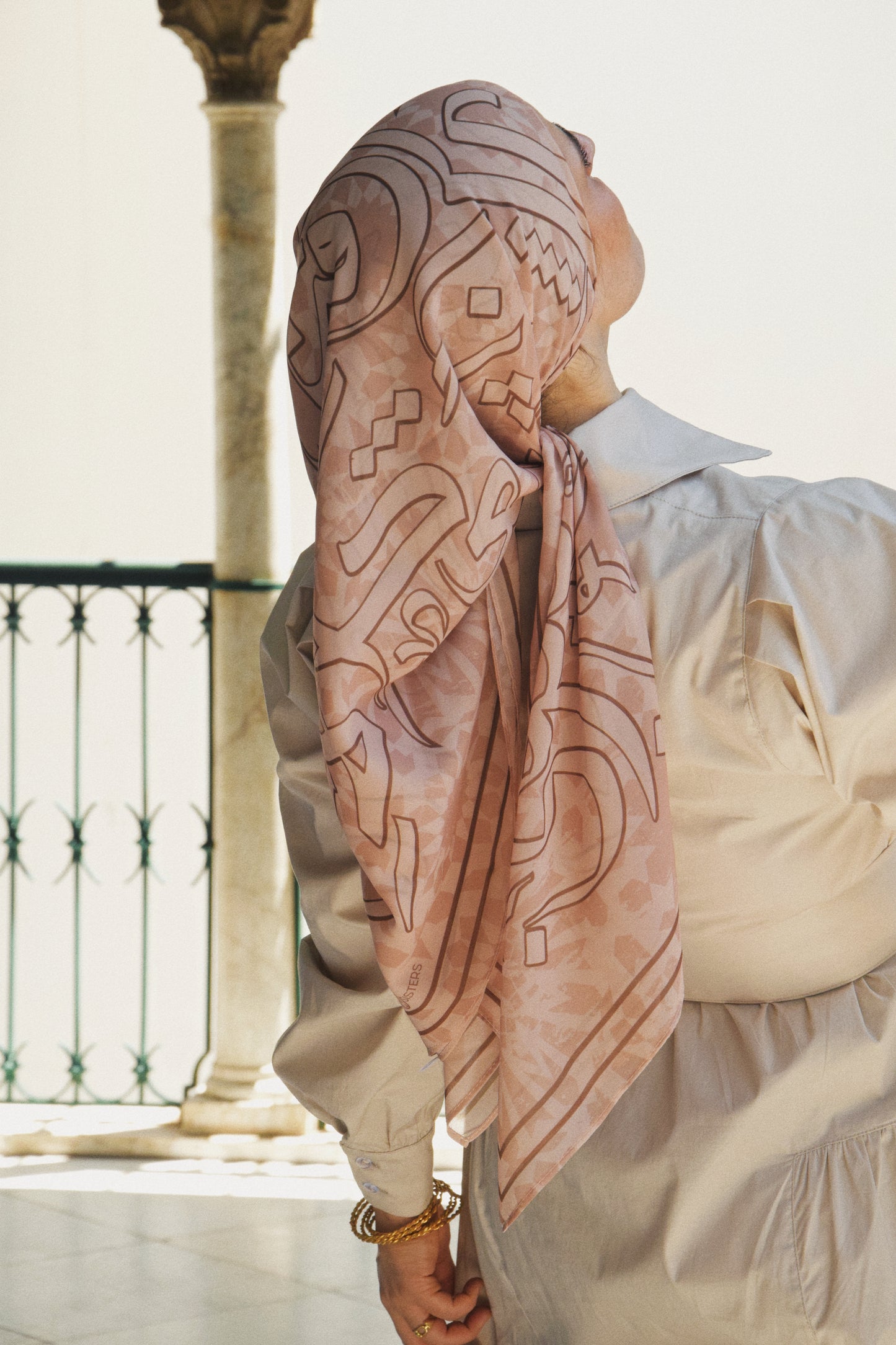 Abyat Scarf (Beige)