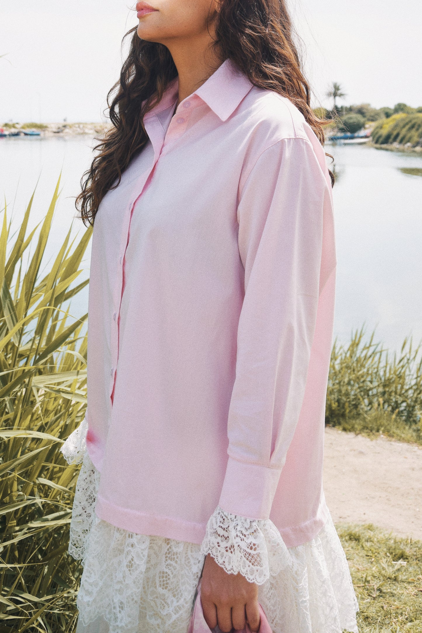 Lace Trim Shirt
