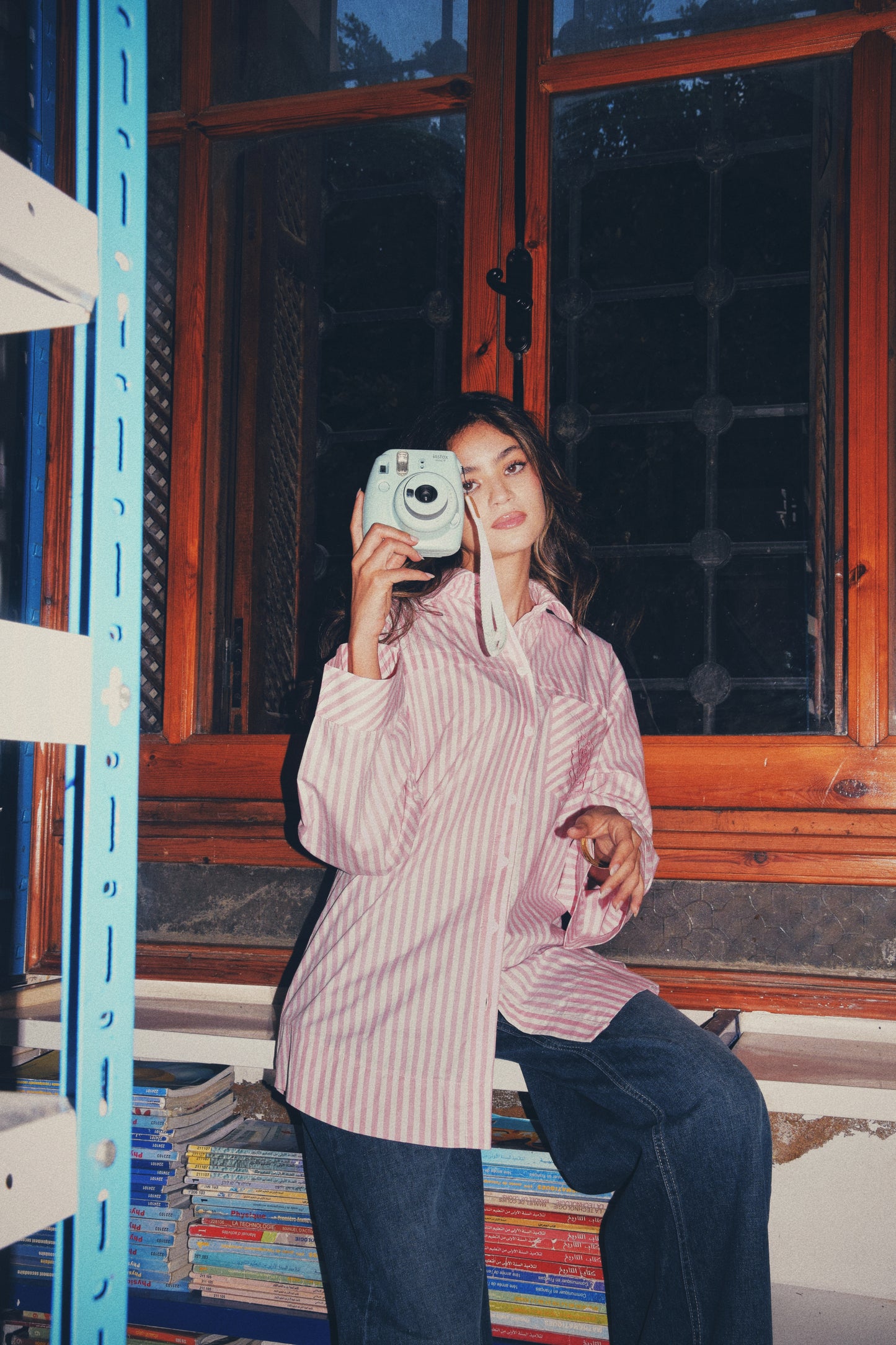 Striped Essential Shirt (Pink)