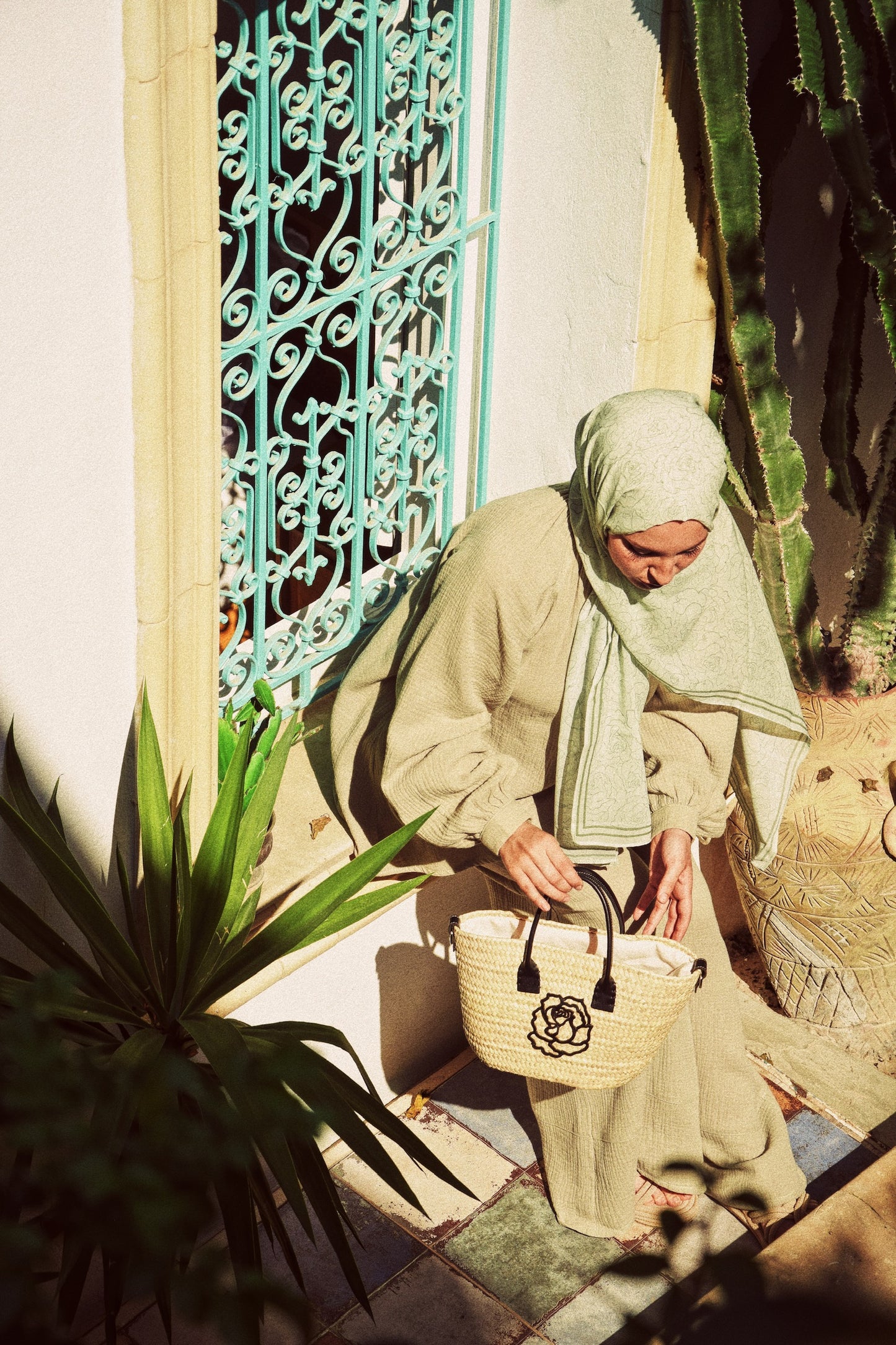 The Signature Mini Basket Bag