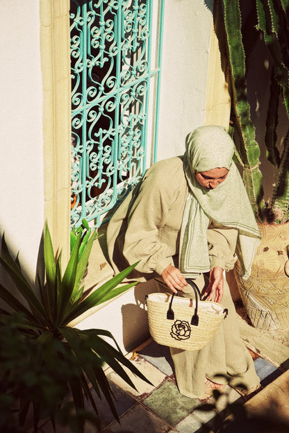 The Signature Mini Basket Bag