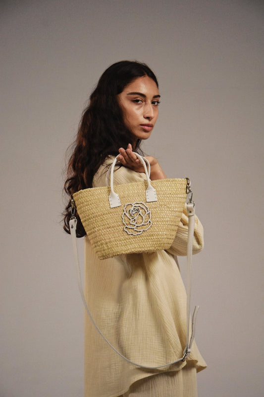 The Signature Mini Basket Bag