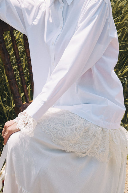 Lace Trim Shirt
