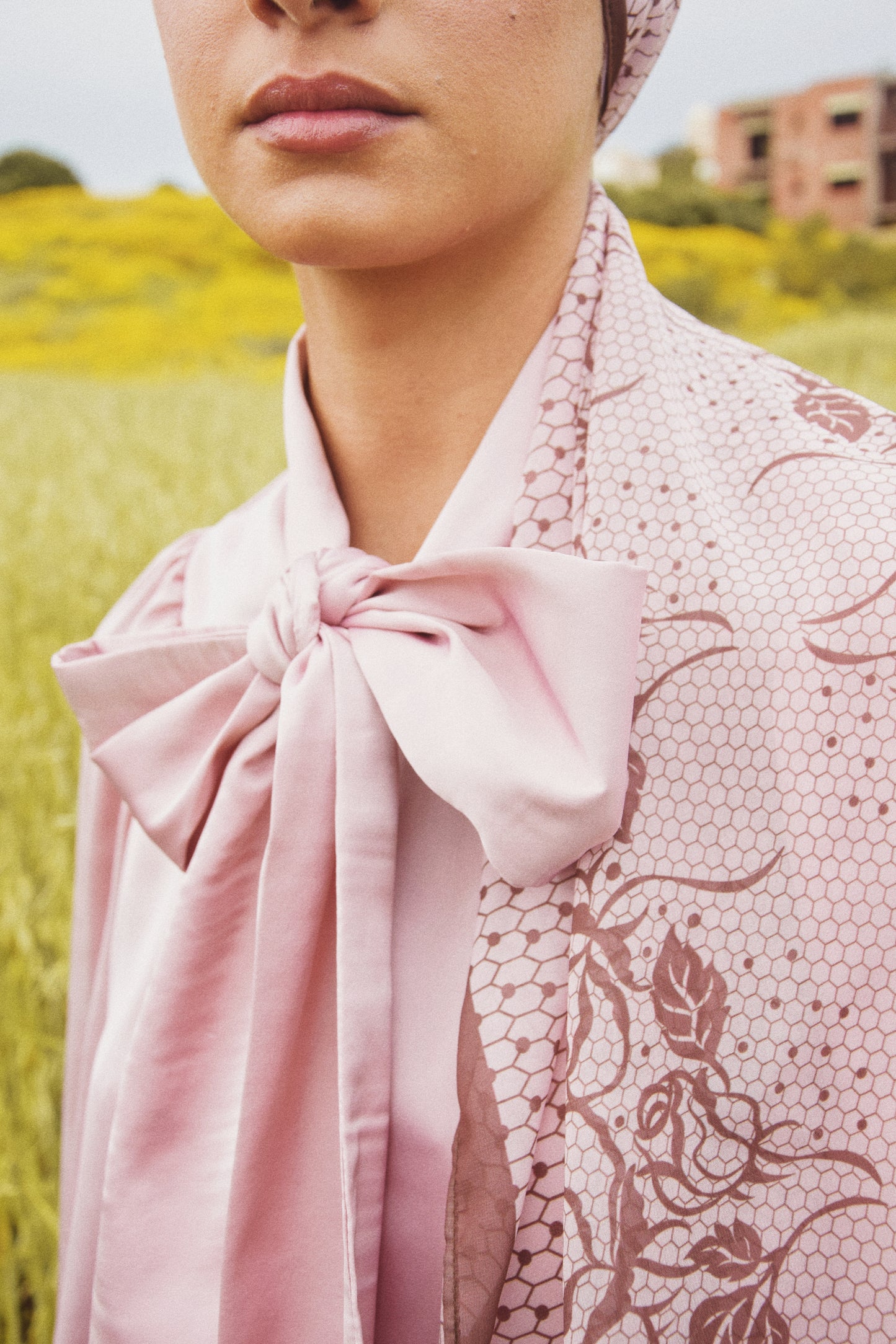 The silky shirt