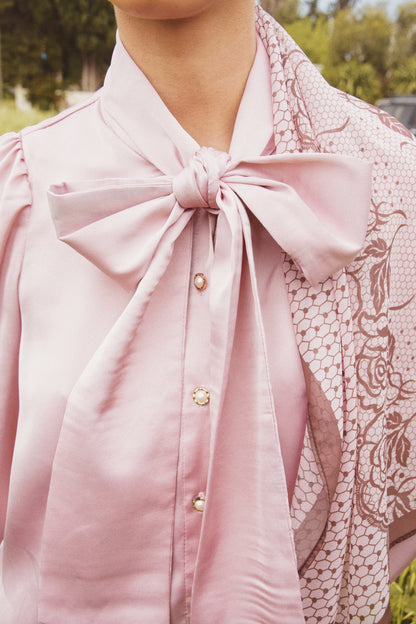 The silky shirt