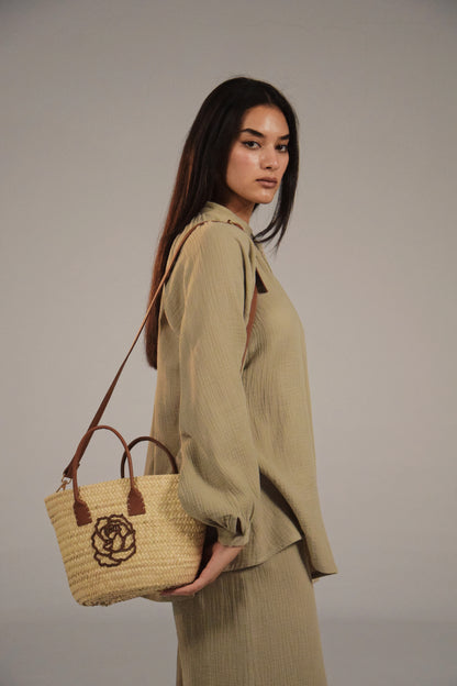 The Signature Mini Basket Bag