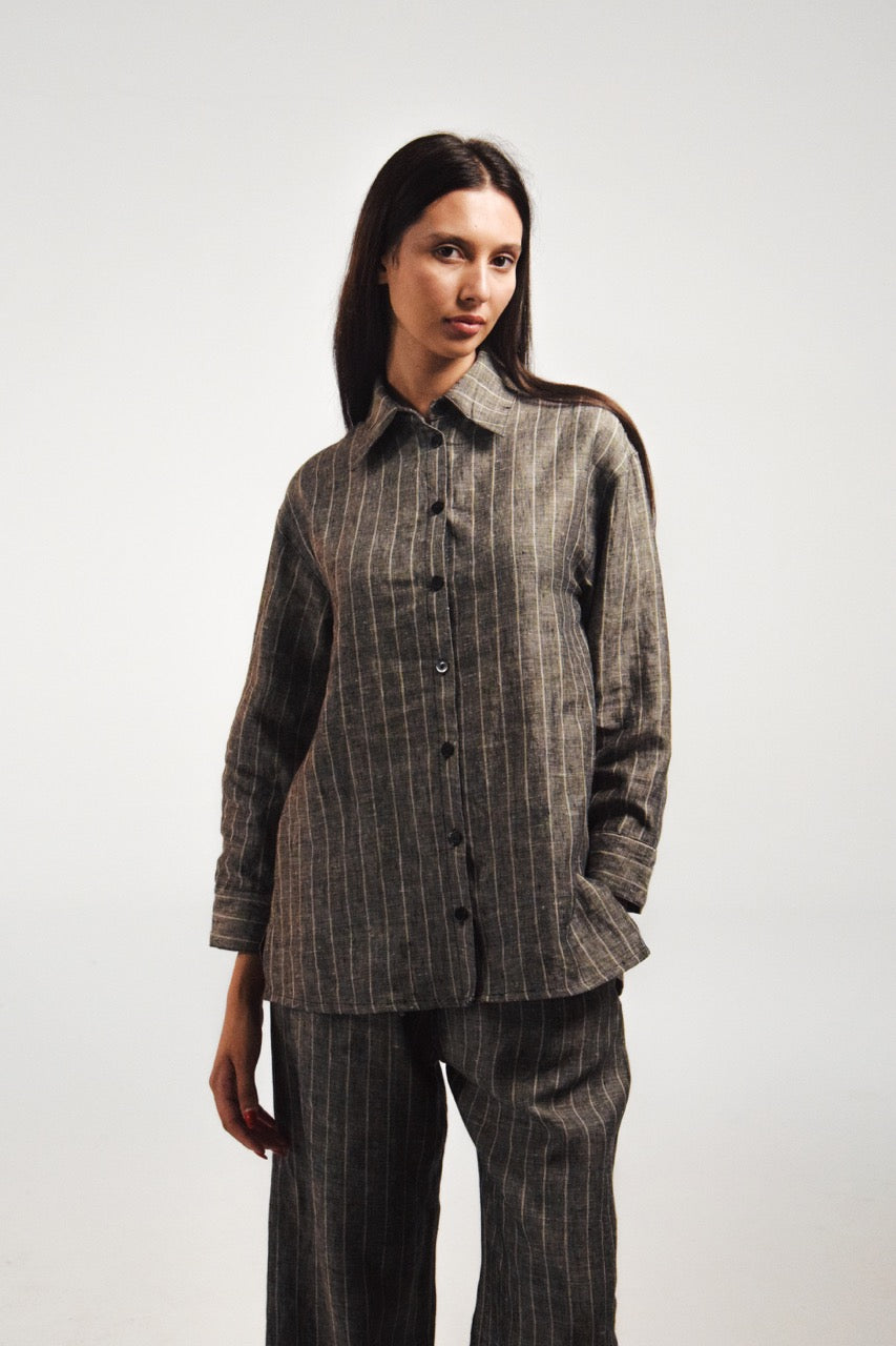 Striped Linen Shirt