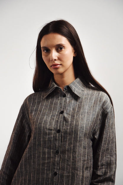 Striped Linen Shirt