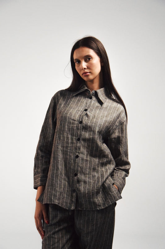 Striped Linen Shirt