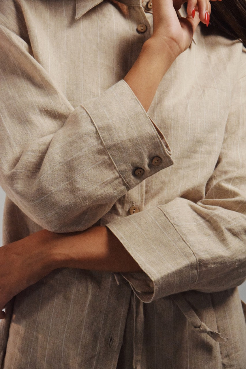 Striped Linen Shirt