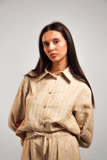 Striped Linen Shirt