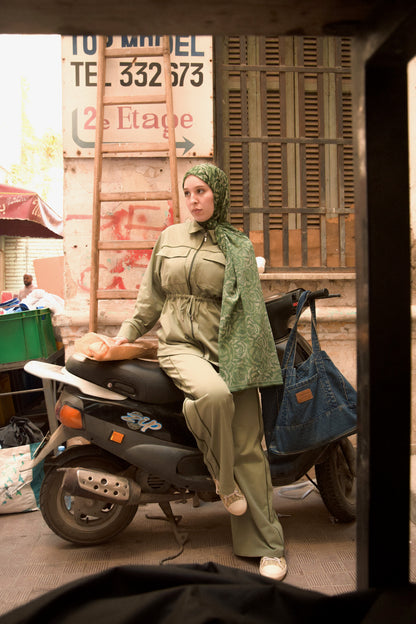 Streetline Cotton Duo (Fern Green)