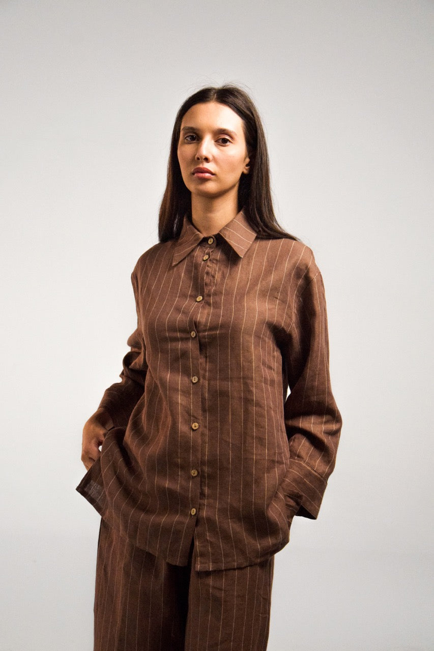 Striped Linen Shirt