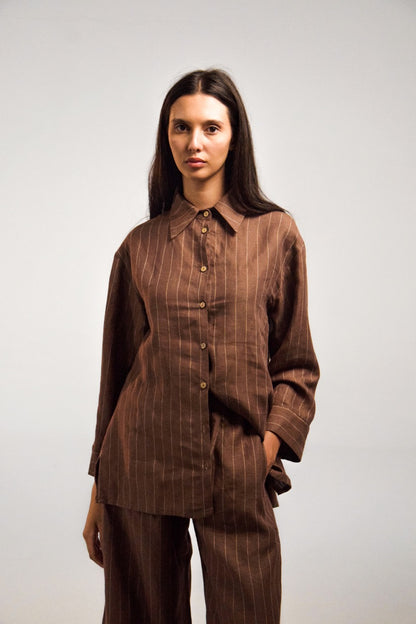 Striped Linen Shirt