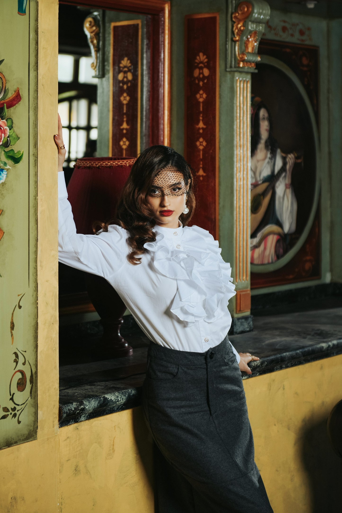 Madeleine Frill Shirt