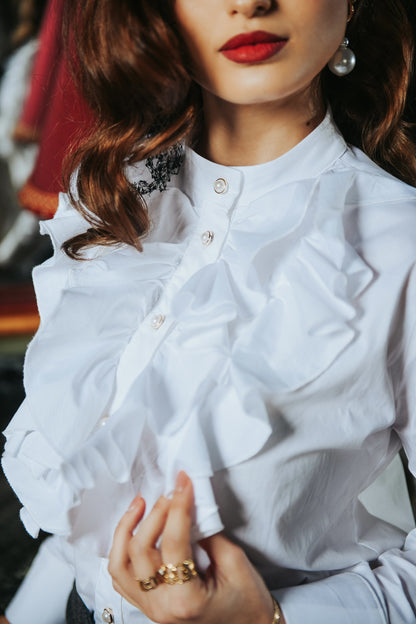 Madeleine Frill Shirt