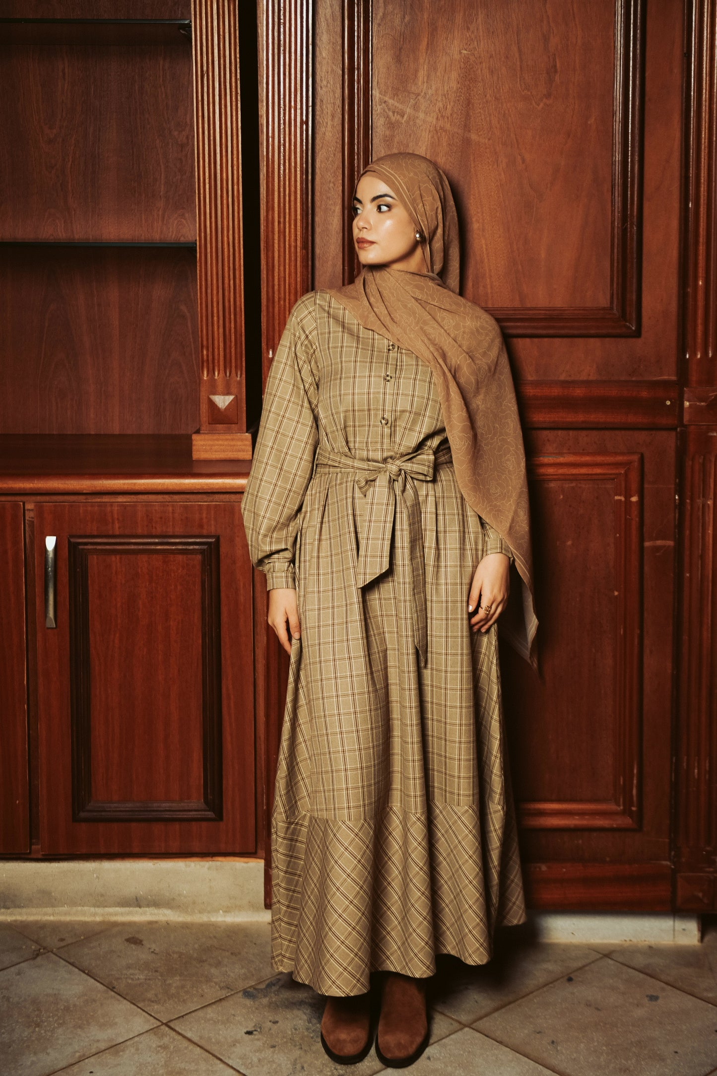 Isabelle Tartan Dress