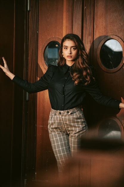 Camélia Pleated Shirt