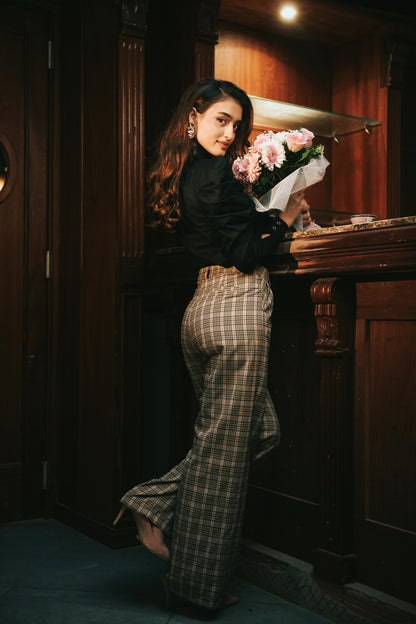 Camélia Pleated Shirt