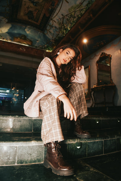 Rosée Velvet Puffer