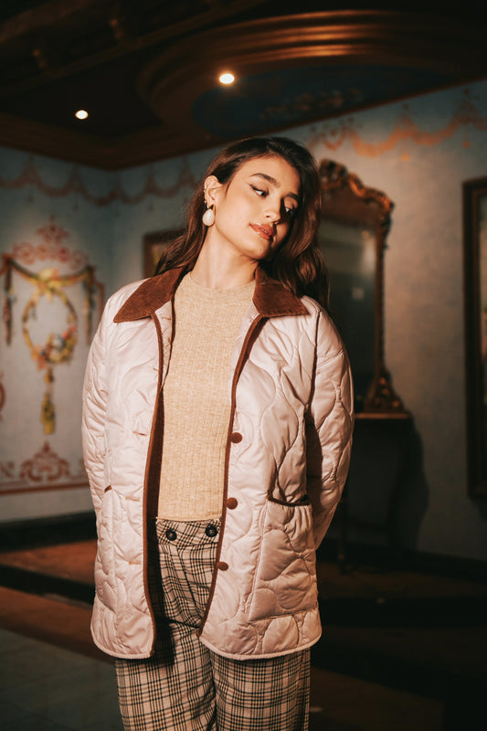 Rosée Velvet Puffer