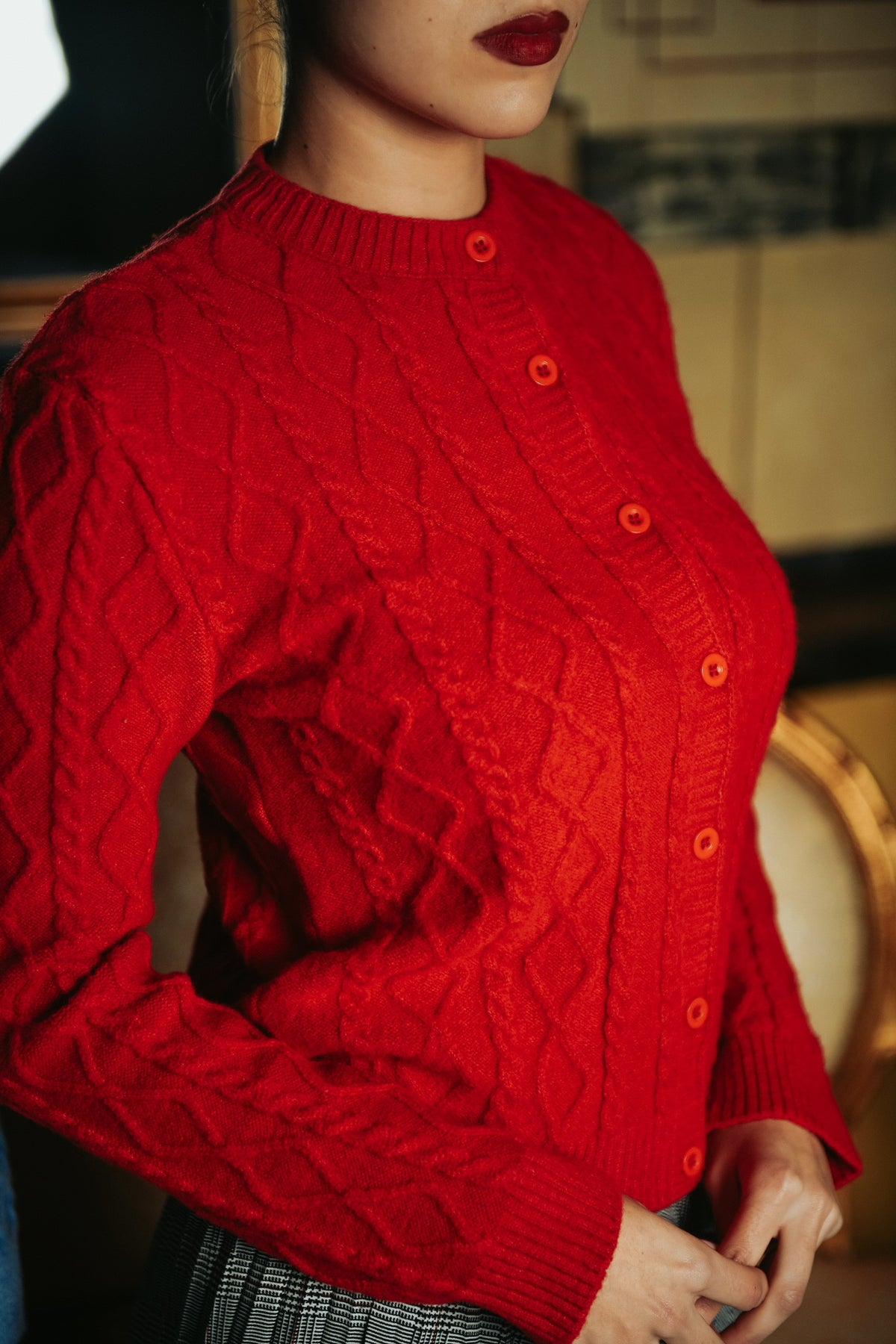 The Cable Knit Cardigan