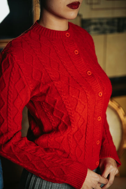 The Cable Knit Cardigan