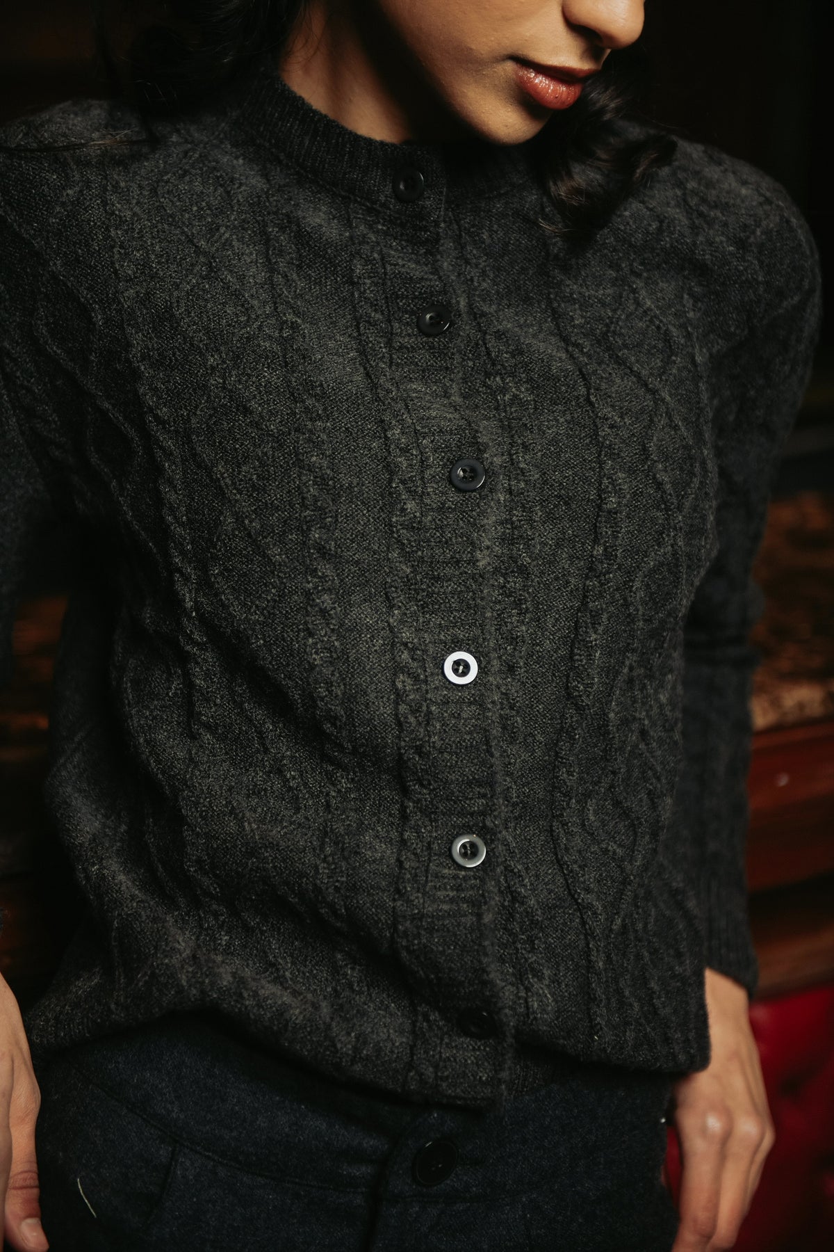The Cable Knit Cardigan
