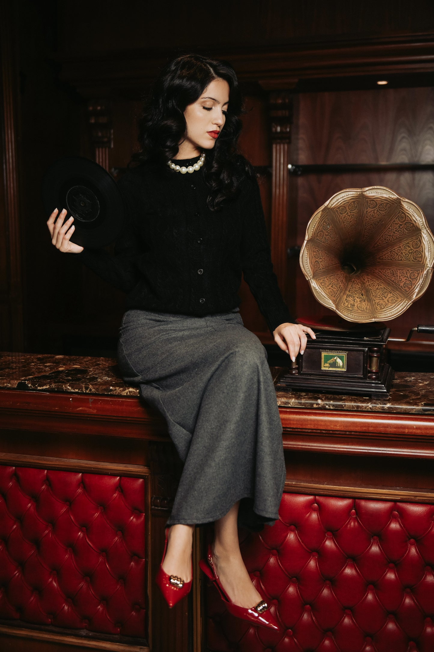 The Wool Tailored Skirt