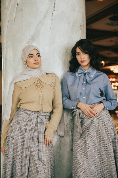 Éliana Lace Collar Shirt