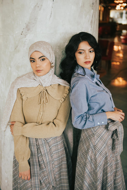 Éliana Lace Collar Shirt