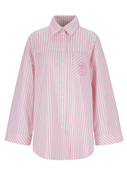 Striped Essential Shirt (Pink)