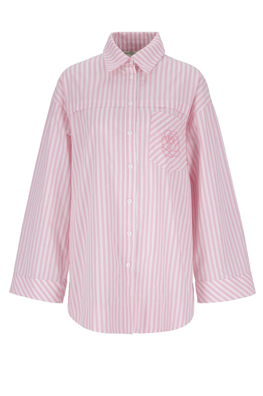 Striped Essential Shirt (Pink)