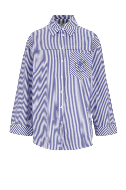 Striped Essential Shirt (Blue)